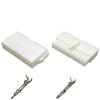 5Pcs 4.14mm 1/2/3/4/6/9/12/15/24 Pin Automotive FL4.14 Electrical Wire Connector Terminal Plug Kits Motorcycle Car(22P,1 Set) view 1