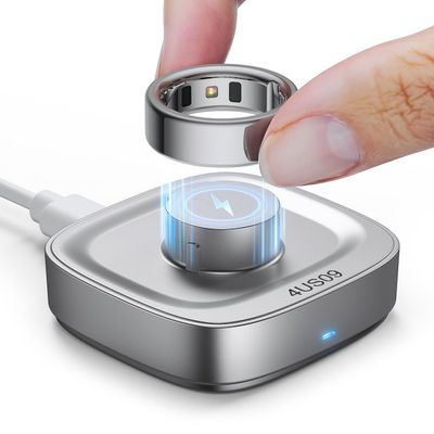 Ring Chager Compatible with Ou-ra Ring4, Fast Charge for Ou-ra Ring Gen 4 of Size 9, Charging Dock with USB-C Cable