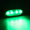 ZJchao Marine LED Underwater Light High Brightness IP68 Universal Fit for Boat Yacht Waterside 4 LED Lamp Beads 12V24V DC 1.5m Line Length 10 Luminous Angle PC+316 Stainless Steel Ring (RGB) view 3