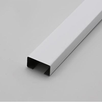 Stainless Steel Metal Cable Cover Floor Cords Cover Decorative Cable Hider Self-Adhesive Management Raceway Of Cables Lamp Cable Cover For Floor Home Office Protect Cords(White,0.6x0.4in)