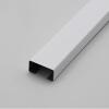 Stainless Steel Metal Cable Cover Floor Cords Cover Decorative Cable Hider Self-Adhesive Management Raceway Of Cables Lamp Cable Cover For Floor Home Office Protect Cords(White,0.6x0.4in) view 1