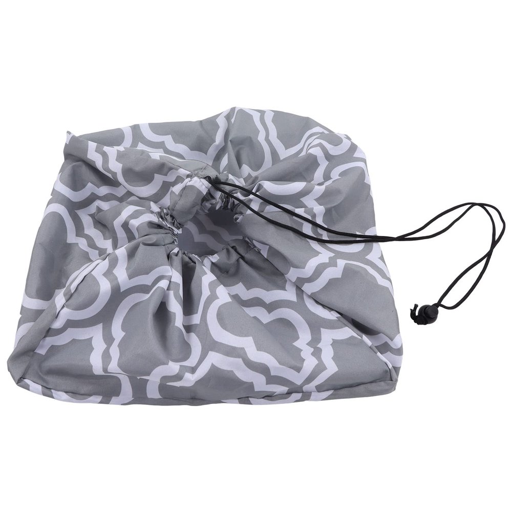 WALFRONT Drawstring Projector, Coating Nylon Fabric Cover with Pull Rope, 21x33.5x33.5cm for Ceiling Mount Home Cinema Projector