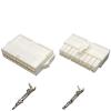 5Pcs 4.14mm 1/2/3/4/6/9/12/15/24 Pin Automotive FL4.14 Electrical Wire Connector Terminal Plug Kits Motorcycle Car(18P,1 Set) view 1