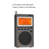Eujgoov Full Band DSP Radio Modern Technology Digital Receiver 1000 Frequencies Portable for All Types of Broadcasts and Users view 3