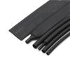 Black Heat Shrink Tube No Glue - 3:1 Polyolefin Cable Sleeve for Insulation and Protection(3mmx1meter) view 2