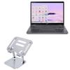 BoxWave Stand and Mount Compatible with Acer Chromebook Plus Spin 514 (CP514-4HN) - Executive VersaView Stand, Ergonomic Adjustable Viewing Angle Metallic Riser - Metallic Silver view 1