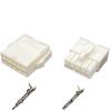 5Pcs 4.14mm 1/2/3/4/6/9/12/15/24 Pin Automotive FL4.14 Electrical Wire Connector Terminal Plug Kits Motorcycle Car(10P,1 Set) view 1