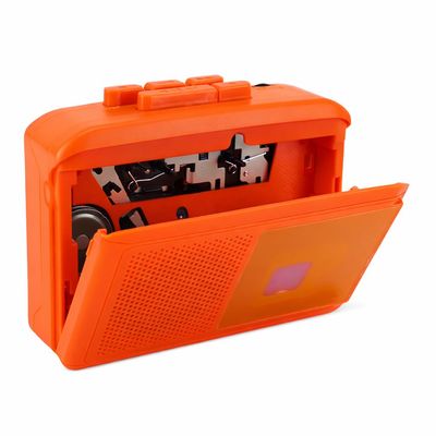 Yoidesu Cassette Player Portable with Built in Speaker, Cassette Tape Player with 3.5mm Headphone Jack and Dual Power Supply for Study Work and Daily Listening
