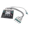 FTVOGUE Power Amplifier Board Module, 2.1 Channel TDA7498E Chip Subwoofer Output with BT 5.0 AUX USB APP Input, for Audio Speakers 3-8ohms view 1