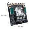 FTVOGUE Power Amplifier Board Module, 2.1 Channel TDA7498E Chip Subwoofer Output with BT 5.0 AUX USB APP Input, for Audio Speakers 3-8ohms view 2