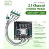 FTVOGUE Power Amplifier Board Module, 2.1 Channel TDA7498E Chip Subwoofer Output with BT 5.0 AUX USB APP Input, for Audio Speakers 3-8ohms view 3