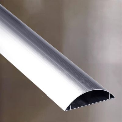 Aluminum Alloy Cable Raceway, 6/5" 8/5" 2 3 in Width Cables Raceway Concealer Paintable, Self Adhesive Wires Management Cover for Prevent Line Trips(2 pcs,L W 48in x 4.4in)