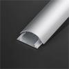 12 24 36 48 72 in Length Wire Guard Raceway/Half Round Cord Cover, Aluminum Alloy Long Cable Concealer for Computer Desk/Home/School, Cable Shield Cord Cover(4 pcs,L W 24in x 3in) view 1