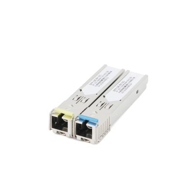 10Pair 1.25G Gigabit Fiber SFP Module SC 1310nm/1550nm Single Mode A+B 1000M Fiber Module Fit for Ethernet Switch(40KM)