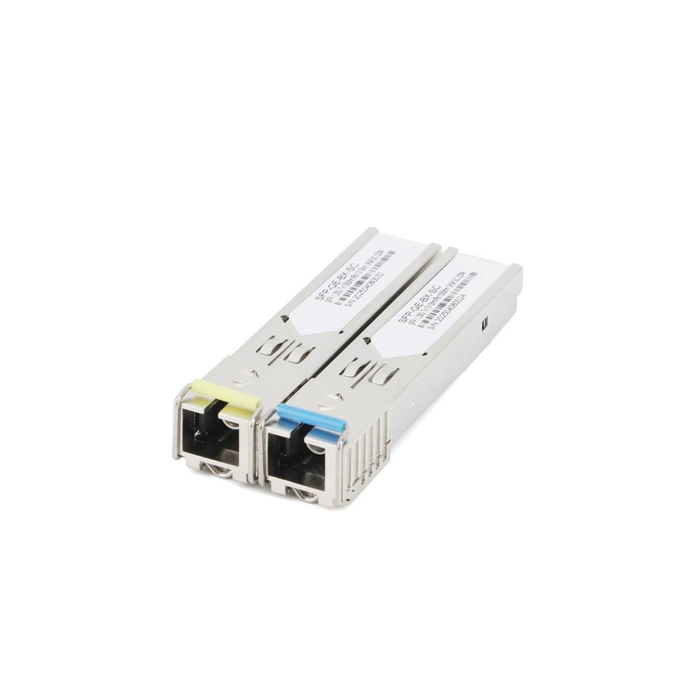 10Pair 1.25G Gigabit Fiber SFP Module SC 1310nm/1550nm Single Mode A+B 1000M Fiber Module Fit for Ethernet Switch(40KM)