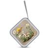 BTCOWZRV Mushrooms And Flowers CD Case Hard Plastic 40 Capacity DVD Case Holders Wallet Portable Zipper CD Case DVD Storage Binder Disc Storage Organizer for Car Home Office Travel view 3