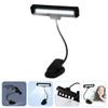 GLEAVI LED Music Stand Light Clip, Rechargeable USB Reading Lamp 10 LED Bulbs, Small Clip-On Sheet Music Light for Piano, Guitar, and Book Reading view 4