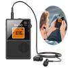 Portable Radio Type-C Charging Stereo Sound Speaker LCD Backlit Digital Radio Receiver for Jogging/Gym/Camping view 2