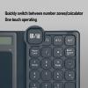 EBTOOLS 23 Keys Number Pad, Wireless Numeric Keypad with Calculator and Touchpad, 3 in 1 Foldable Portable Numpad for, OS X, Tablet, Laptop, PC view 4