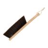 Beaupretty Home Cleaning Brush with Wooden Handle Large Soft Bristle Bed Brush for Upholstery and Clothes for Sofa and Furniture Cleaning Brown view 1