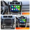 Android Car Stereo for Toyota Camry 2012-2014,10 inch IPS Touchscreen with Upgrade Wireless CarPlay & Android Auto,WiFi/GPS,Support SWC and Subwoofer,4-Core 1+32G view 2