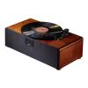 Bluetooth Turntable Vinyl Tooth Belt-Driven 3-Speed Turntable,with Headphone Jack/Aux Input/RCA Line Out/Headphone Jack, Wooden view 1