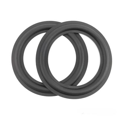 2 Pcs 6" Speaker Rubber Surround Edge Rings Repair Kit Replacement Speaker Repair