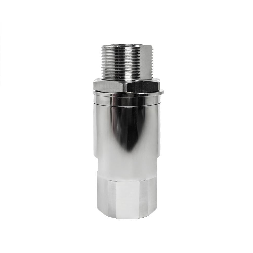 1pc 0.8-2.5GHz 7/16 Din Male to Female Lightning Arrestor Surge Protector - 50 Ohm Bi-Directional Surge Arrester