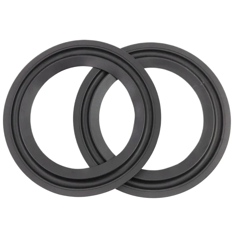2pcs 6.5" Replacement Speaker Rubber Surround Wide Roll for Wh-arfedale SEAS Repair Speaker Ring