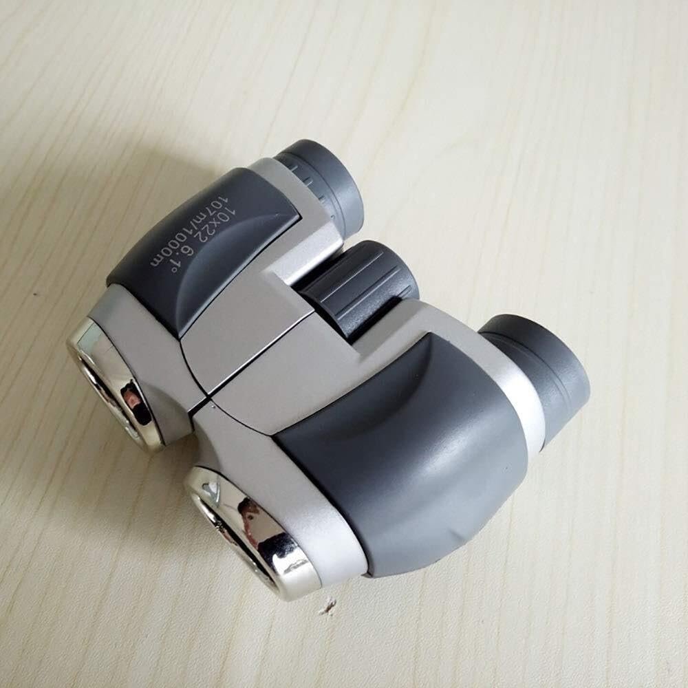 10x22 High-Definition Binoculars with UV Coating, Portable Outdoor Telescope for Concerts, Bird Watching, Hiking, and Travel