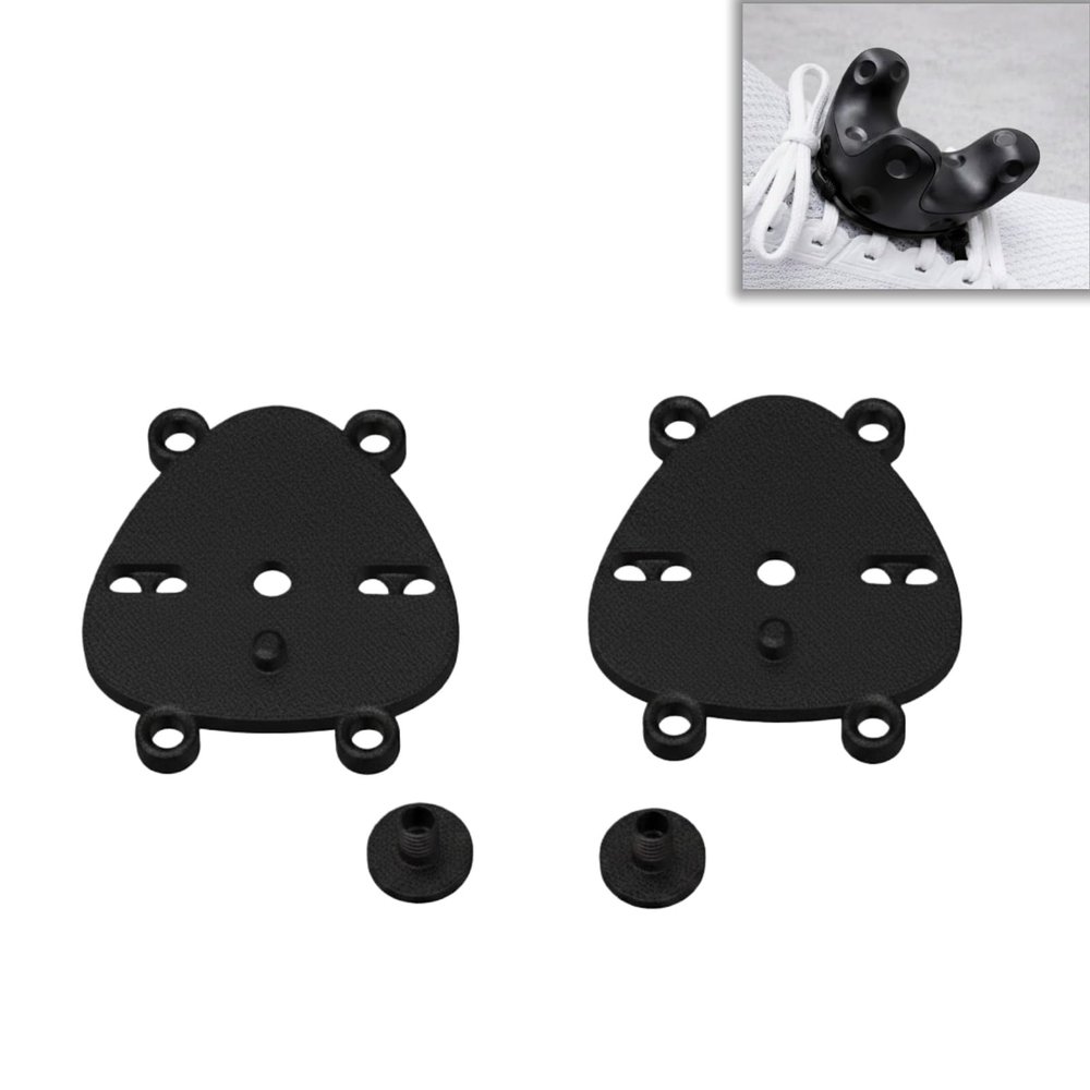 Tracker Shoe Mount Accessory Compatible with Vive Tracker 3.0 Foot Attachment VR Foot Tracking Holder for Enhanced Motion Capture, 2PCS