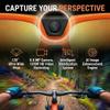 PohuStues Smart Sunglasses with Camera, AI Smart Glasses with Chat GPT, 8MP 1200P HD Anti-Shake Camera Sunglasses for Men and Women, for Outdoor Sports Cycling Hiking Skiing(Orange) view 2