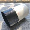 1PC 75.5mm Speaker Subwoofer Voice Coil 4way Out Coil 4ohm 4-Layer Winding Car Bass Repair Part with Copper Wire Black Aluminum view 3
