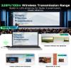 2026 Upgraded Wireless HDMI Transmitter and Receiver with LED Display 328ft/100M, 4K Decode 1080P@60Hz Ultra FHD Video Output, Plug&Play 5G+2.4G for Video to Monitor from PC/Laptop/HDTV/Camera view 2