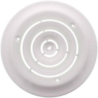 12900 for 6" (Wall Opening Size) Round White Ceiling Diffuser (16 Series)