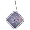 BTCOWZRV Lavender Flower CD Case Hard Plastic 40 Capacity DVD Case Holders Wallet Portable Zipper CD Case DVD Storage Binder Disc Storage Organizer for Car Home Office Travel view 3