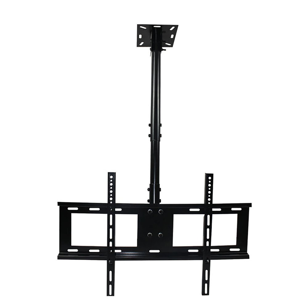 360 Swivel Tilt Ceiling TV Mount - Adjustable Bracket for 32" to 60" TVs, Black, 0.61m Height