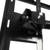 360 Swivel Tilt Ceiling TV Mount - Adjustable Bracket for 32" to 60" TVs, Black, 0.61m Height view 4