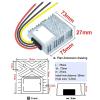 YCWHRCXKUZ DC to DC Buck Converter 12v 24v to 7.5V 25A Step Down Voltage Reducer view 3