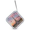 BTCOWZRV Romantic Paris Eiffel Tower CD Case Hard Plastic 40 Capacity DVD Case Holders Wallet Portable Zipper CD Case DVD Storage Binder Disc Storage Organizer for Car Home Office Travel view 3