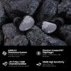 Linsoul Kiwi Ears Cadenza II 10mm Titanium Driver in Ear Monitor, HiFi Wired IEM Earphones with KARS 2.0, Precise Tonal Balance, CNC Aluminum Faceplate for Musicians Audiophiles Gaming (Grey) view 3