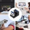 90 Degree USB Adapter  USB3.0 Aluminum Male Female, 10Gbps Speed Connector | Perfect for Computer Ports, Tablet Connections, Console Accessories, Media Devices, Tight Spaces Cable Management view 2