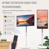 Rolling Smart TV 27/32" Portable 1080p on Wheels Octa Core CPU 128GB Storage Mobile Monitor for Home Office(6+64G,27inch) view 2