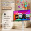 Rolling Smart TV 27/32" Portable 1080p on Wheels Octa Core CPU 128GB Storage Mobile Monitor for Home Office(6+64G,27inch) view 3