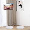 Portable Smart TV with Wheels 1080p Rotating Touchscreen Tablet for Bedside Foot of Bed Includes Remote Control(8G+128G) view 3