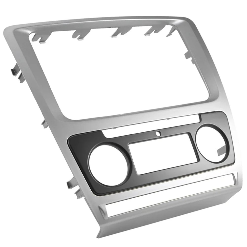 2 Din Fascia for Skoda for Octavia Stereo Panel Mounting Installation for Dash Kit Trim Frame