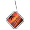 BTCOWZRV TPalm Tree CD Case Hard Plastic 40 Capacity DVD Case Holders Wallet Portable Zipper CD Case DVD Storage Binder Disc Storage Organizer for Car Home Office Travel view 3
