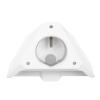 Badafaci Mini Satellite Mount Adapter Kit, Durable PC Aluminum Alloy Stainless Steel, Weatherproof Roof Wall Pipe Mount for RVs Boats Yachts view 2