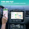 DOITOOL Wireless Car Adapter 3-in-1 Auto Adapter Converts Wired to Wireless USB A to C Connector Plug and Play for Vehicle Phone Connection view 3