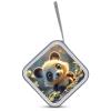 BTCOWZRV Cute Animal CD Case Hard Plastic 40 Capacity DVD Case Holders Wallet Portable Zipper CD Case DVD Storage Binder Disc Storage Organizer for Car Home Office Travel view 3
